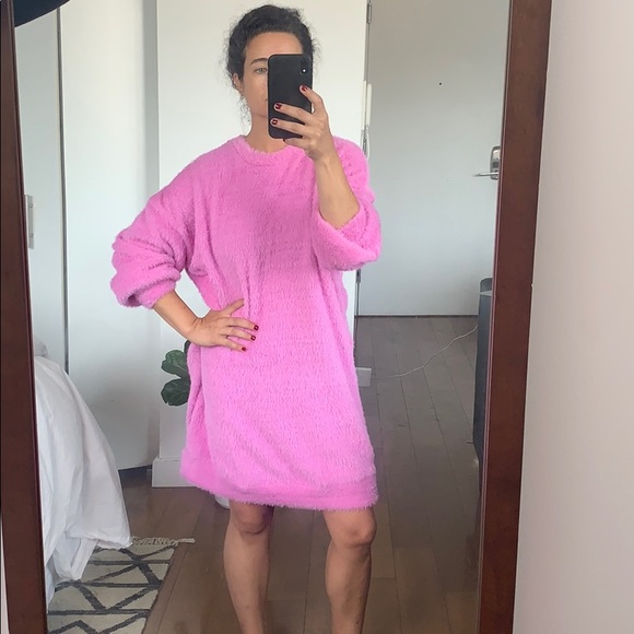 ASOS Pink Fuzz Sweater Dress from Dorinda Medley’s Closet! - Picture 5 of 6